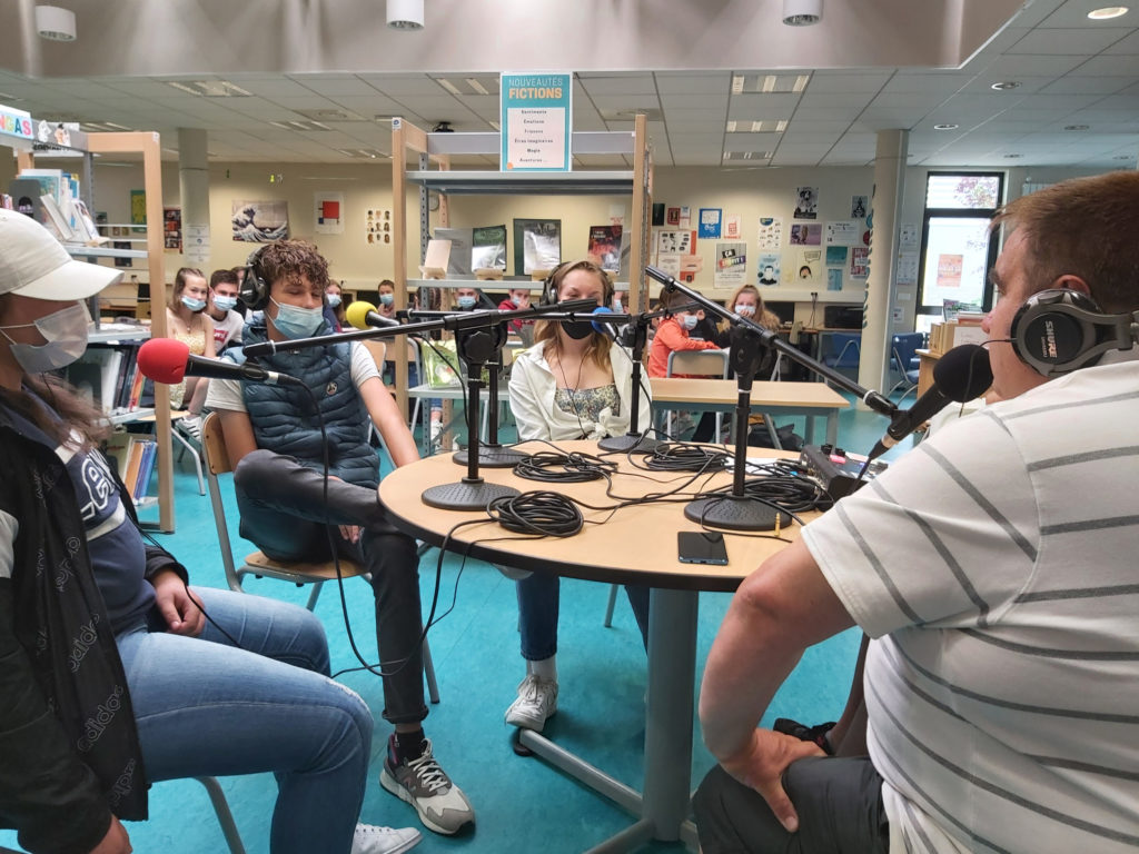 Web radio au collège Pierre Brossolette