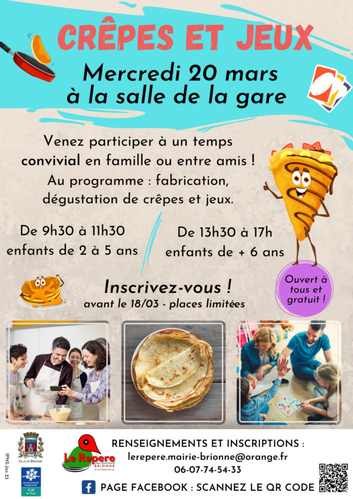 Crêpes et jeux 2024