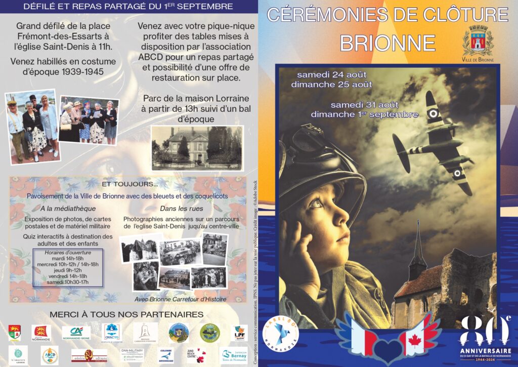 Programme cérémonies de clôture