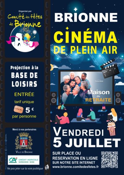 Cinéma plein air à Brionne