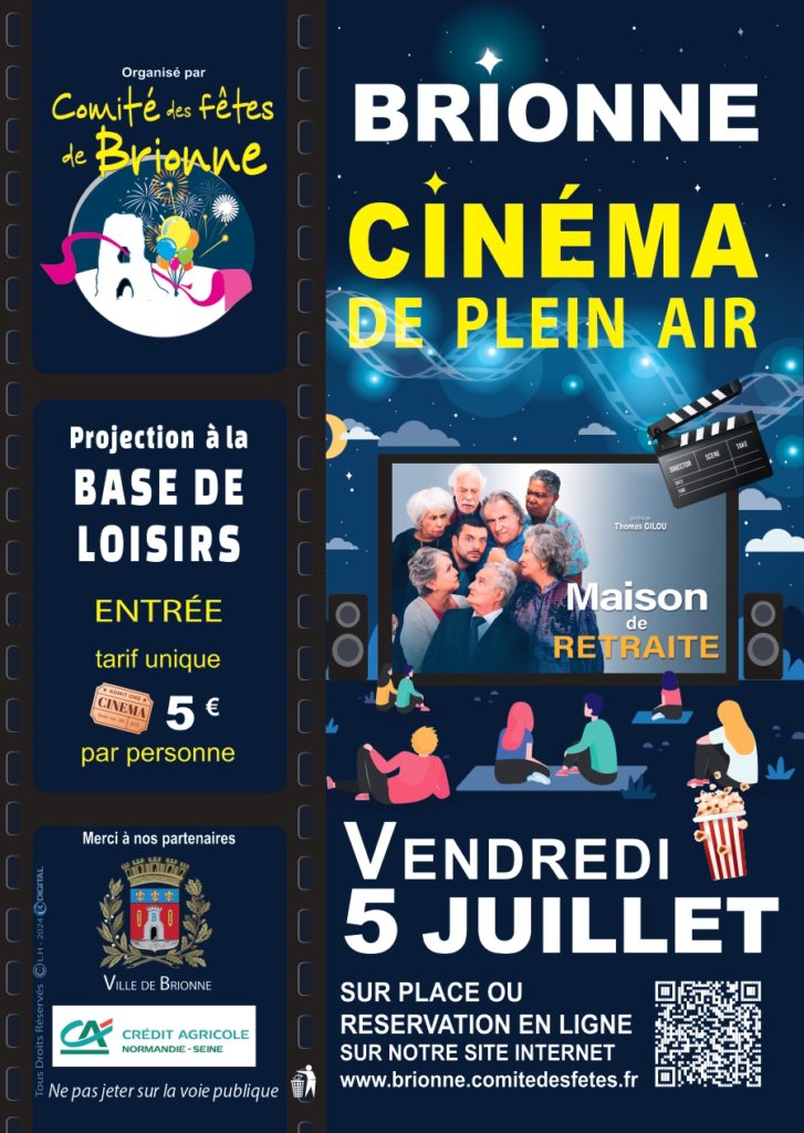 Cinéma plein air à Brionne