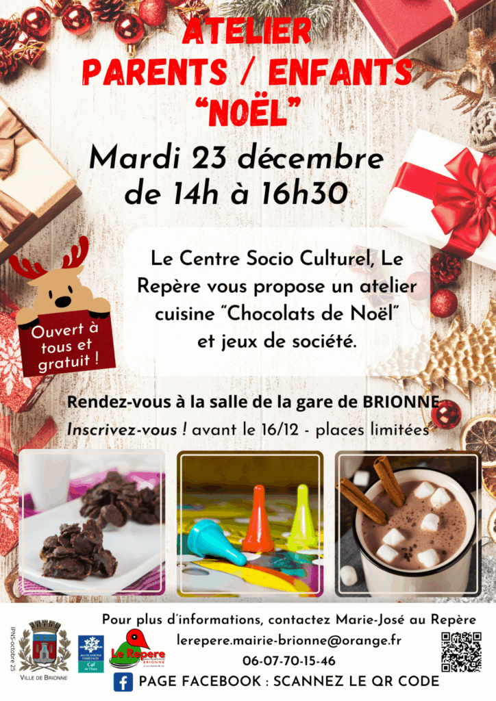 Atelier Parents / Enfants "Noël"