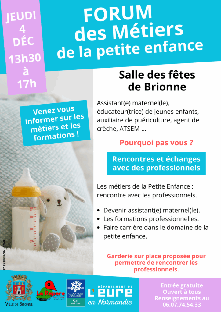 Forum des métiers de la petite enfance 2025