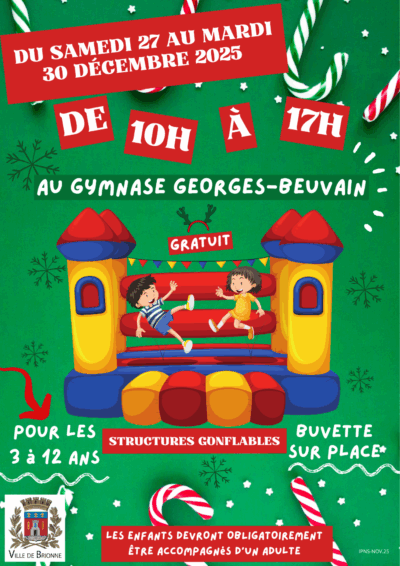 STRUCTURE GONFLABLE DÉC. 2025