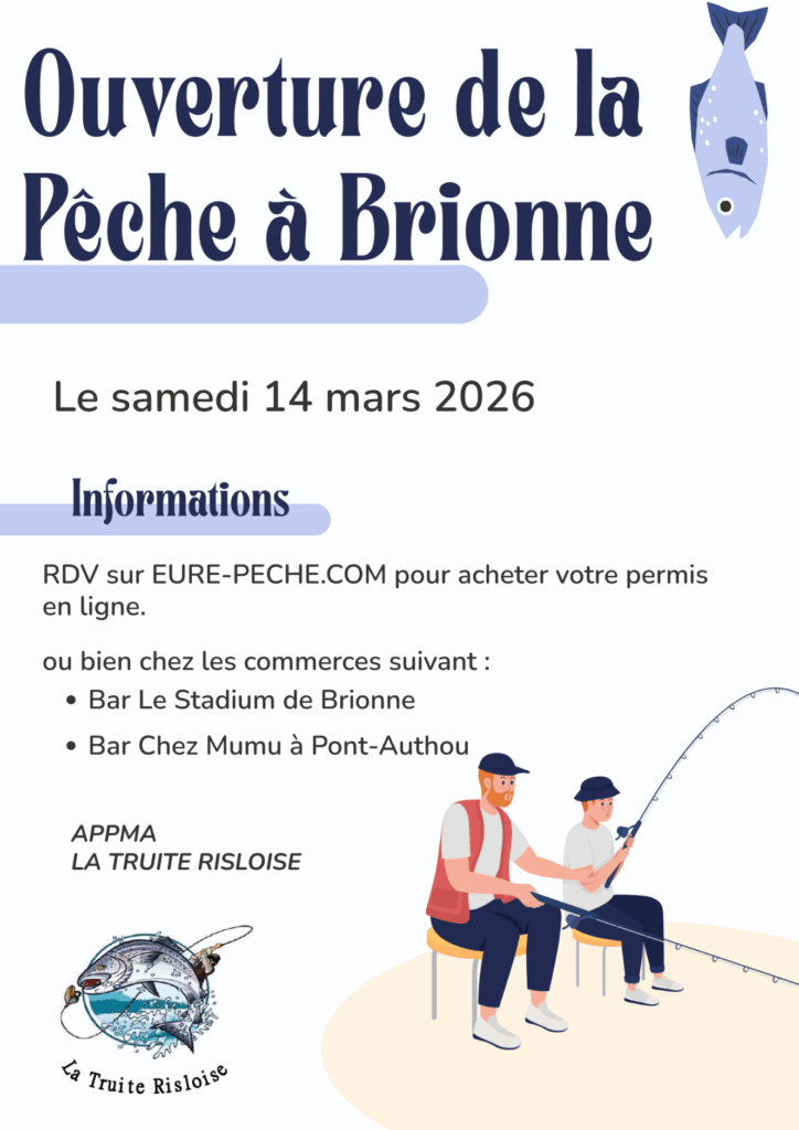 AFFICHE OUVERTURE DE LA PÊCHE 2026