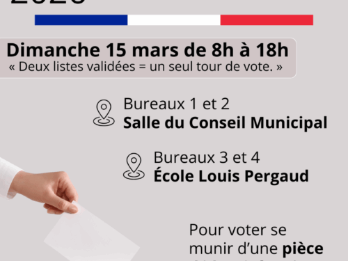 ELECTIONS MUNICIPALES 2026