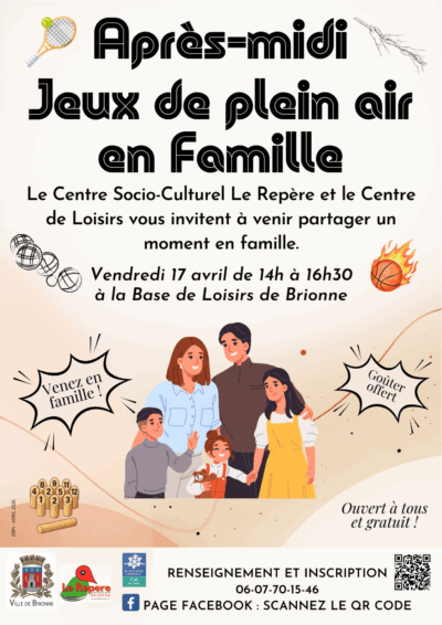 Apres midi jeux en plein air avril 2026