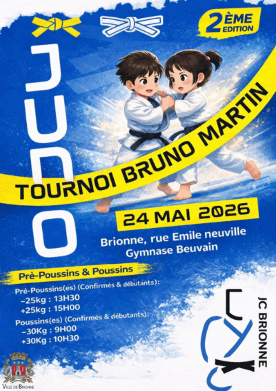 TOURNOI JUDO 24 MAI 2026