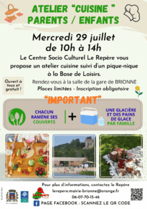 ATELIER DU 29 JUILLET 2026