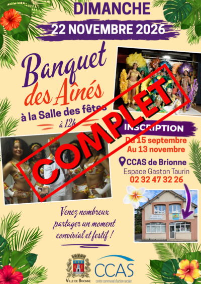 BANQUET DES AINES 2026 complet