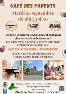 CAFÉ DES PARENTS 29 sept 2026