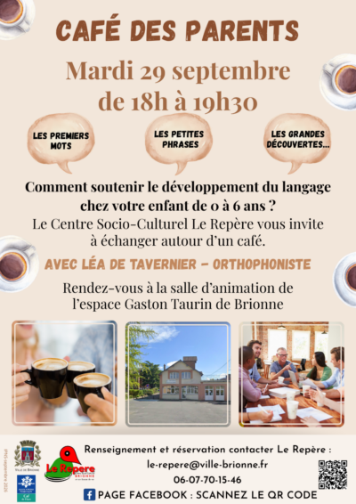 CAFÉ DES PARENTS 29 sept 2026