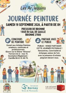 JOURNÉE PEINTURE 19 SEPT 2026