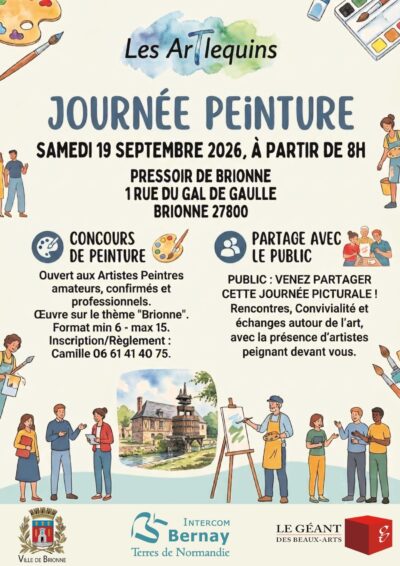 JOURNÉE PEINTURE 19 SEPT 2026