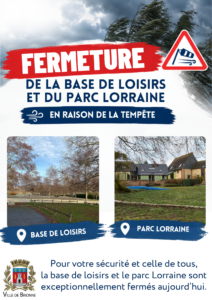 FERMETURE TEMPETE